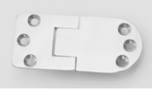 Folding flush mount hinge for - folding,