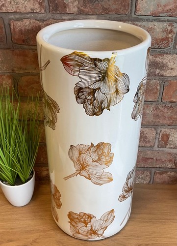 Reduced gold floral - *,