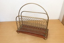 Victorian Antique Wood Brass