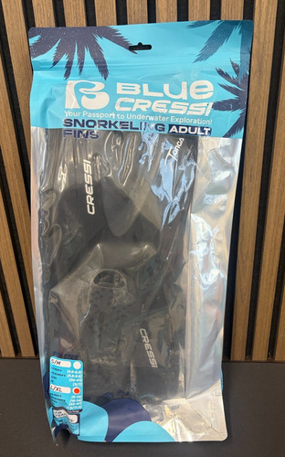 Cressi snorkeling tonga black - snorkeling,