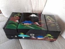 Large Vintage Black Lacquer