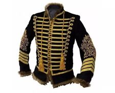 Napoleonic Hussar Jacket Military Uniform Tunic Pelisse Jimi Hendrix Jacket