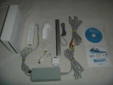 Nintendo Wii White System Console Complete With Wii Sports & Wii Sports Resort