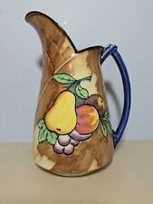 Vintage Hand Painted Jug With