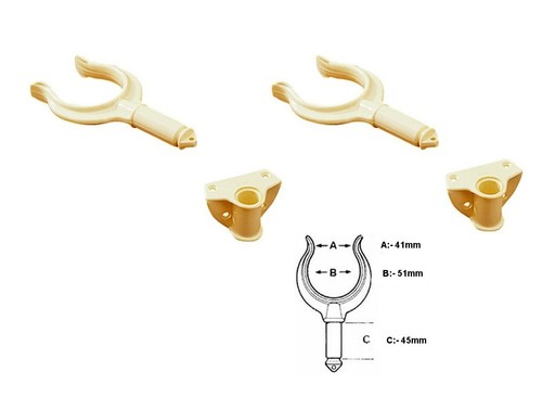 Pack trem ivory rowlocks - pack,
