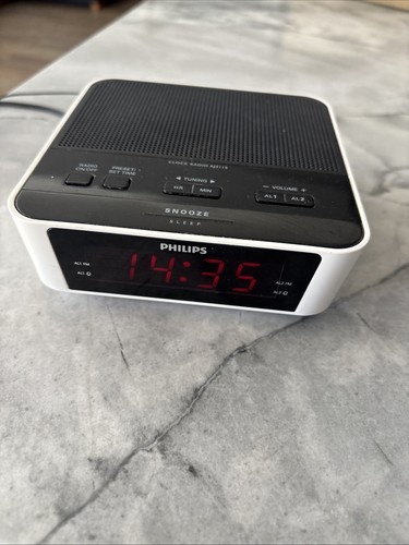 Philips clock radio - clock, no