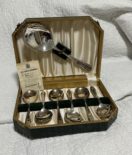 Vintage epns 6 dessert - vintage,