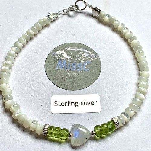 Mother pearl peridot and - mother, of