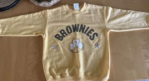 90s brownie vintage yellow - brownie,