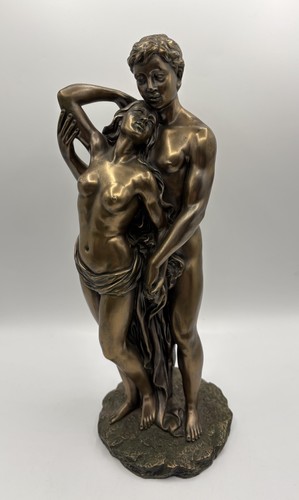 Bronze effect resin figurine - bronze,