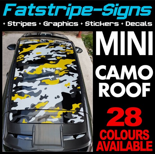 Fit mini roof camo graphics - camo,