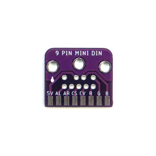 Pin mini din connector - 9-pin,