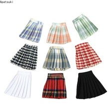 1/6 Dolls Accessories Clothes For 11.5in. 1/6 Doll Outfits Pleated Student Skirt