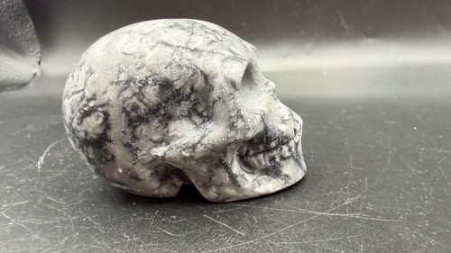 Crystal skull picasso stone - crystal,