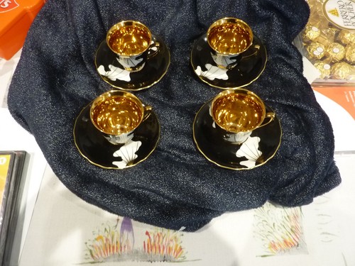 Vintage czechoslovakia gold - czechoslovakia,