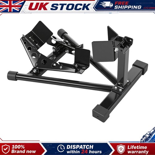 Motorcycle front wheel - front, chock