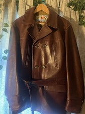 Aero Leather Steerhide 90s Barnstormer Jacket