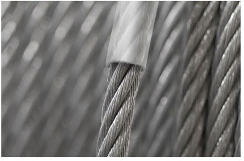 Steel wire rope metal - steel,