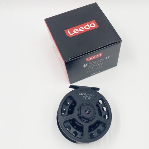 Leeda fly reel with - la,
