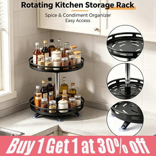 Tier round rotating - 2/3-tier,