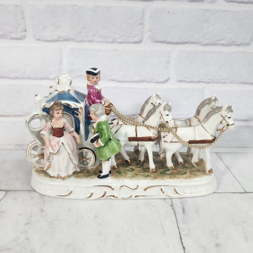 Vintage german porcelain horse - german,