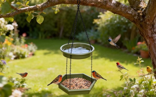Bird feeder bath - in, 1
