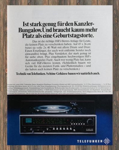 Telefunken center 4040 - telefunken,