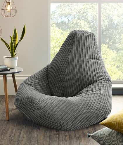 Jumbo cord beanbag chair large - jumbo,