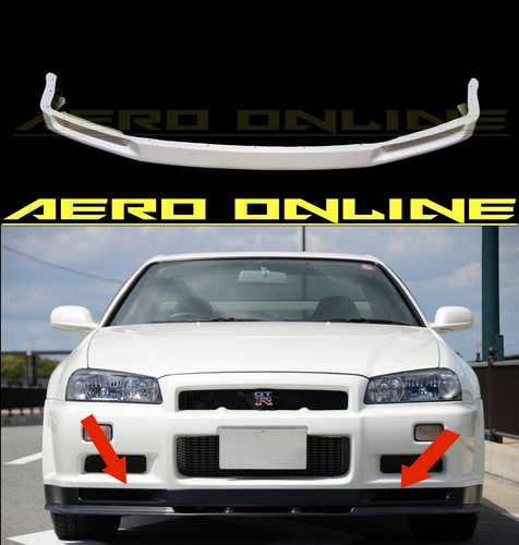 Oem style front bumper lip - oem, frp