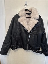 H&M Faux Leather Biker Jacket