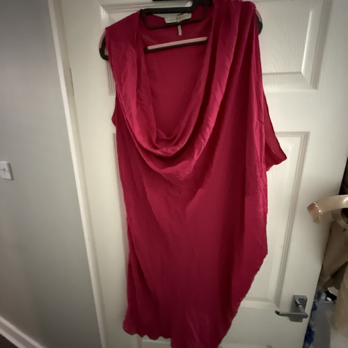 Halston heritage pink - pink, draped