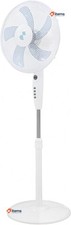 BEPER P206VEN132 Pedestal Fan, 5-Blade Fan, Programmable Timer White