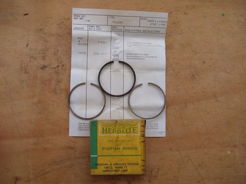 Hepolite villiers type - villiers, piston