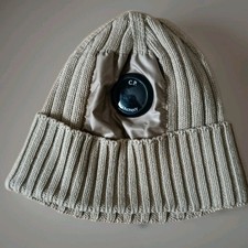 Beautiful Beige C.P Company Unisex Beanie 