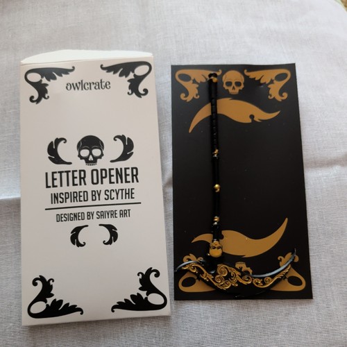 Owlcrate scythe inspired - scythe,