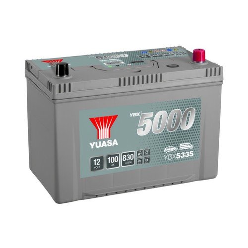 Yuasa car battery 12v 100ah - battery,