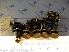 Set of 10 Interior Trim Mounting Clips for Peugeot 205 505 U