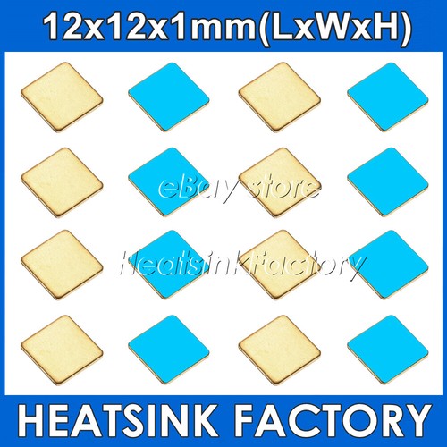 Copper 12x12x1mm shim - copper,