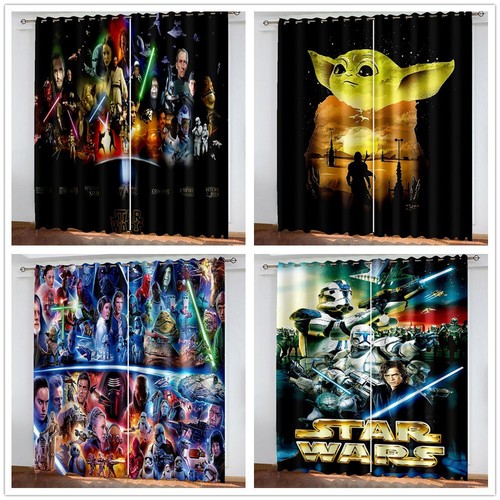 Printed star wars window - 3d,