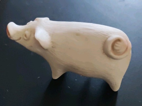 Highbank porcelain pig - highbank,