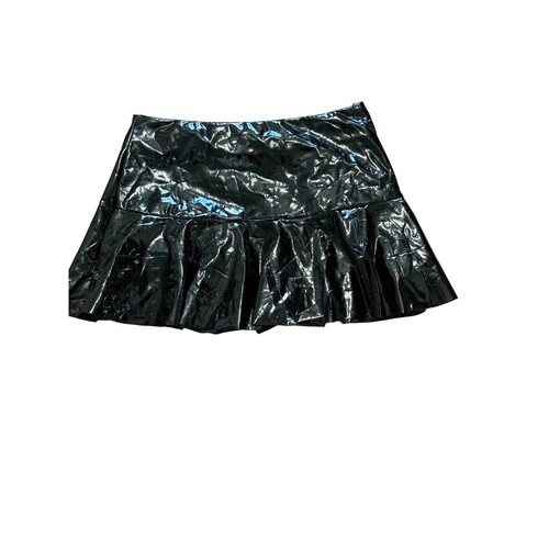 Shein black pvc - black,