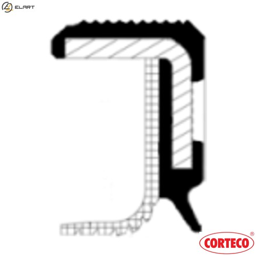 Shaft seal crankshaft - seal,