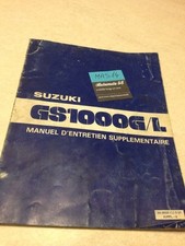 Suzuki GS1000G GS1000GL 1980