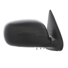 Fits Nissan Micra K11 1993-2003 Cable Door Wing Mirror Black Drivers Side Right