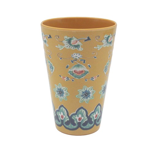 Melamine beaker yellow - melamine, tuscany
