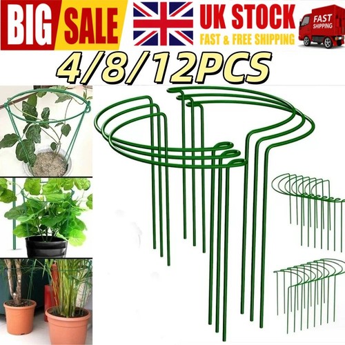 12x round metal - metal, supports