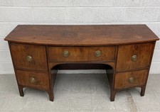 Superb Restored Large Georgian Solid Mahogany Chiffonier Sideboard