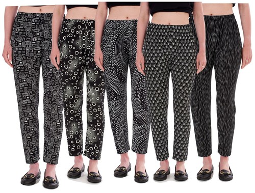 Ladies trousers elasticated - trousers,