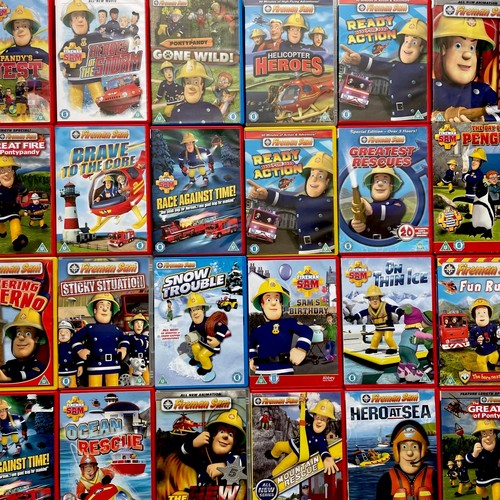 Fireman sam dvds - fireman,