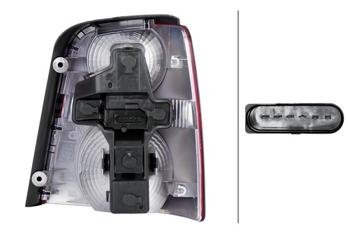 Hella rearlight bulb left - -,